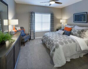 I STREET Modern Apartments - Bentonville Arkansas - Bedroom